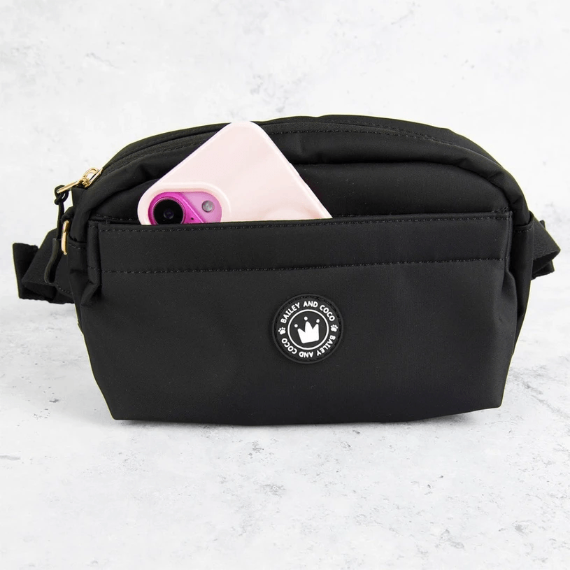 Bailey And Coco Magnetic Snap Front Pocket Dog Walking Bum Bag Hands Free Essentials Phone Treats Poop Bags Keys by Bailey and Coco
