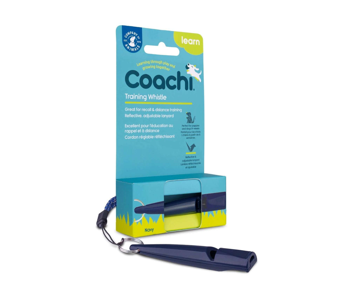 Coachi Training Whistle Navy by Company of Animals
