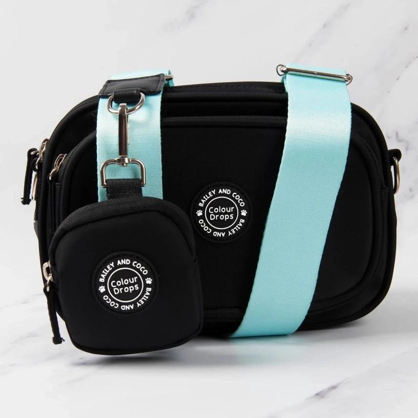 Bailey And Coco Dog Walking Bag With Treat Pouch Hands Free Portable Everyday Walking Organizer For Dogs by Bailey and Coco