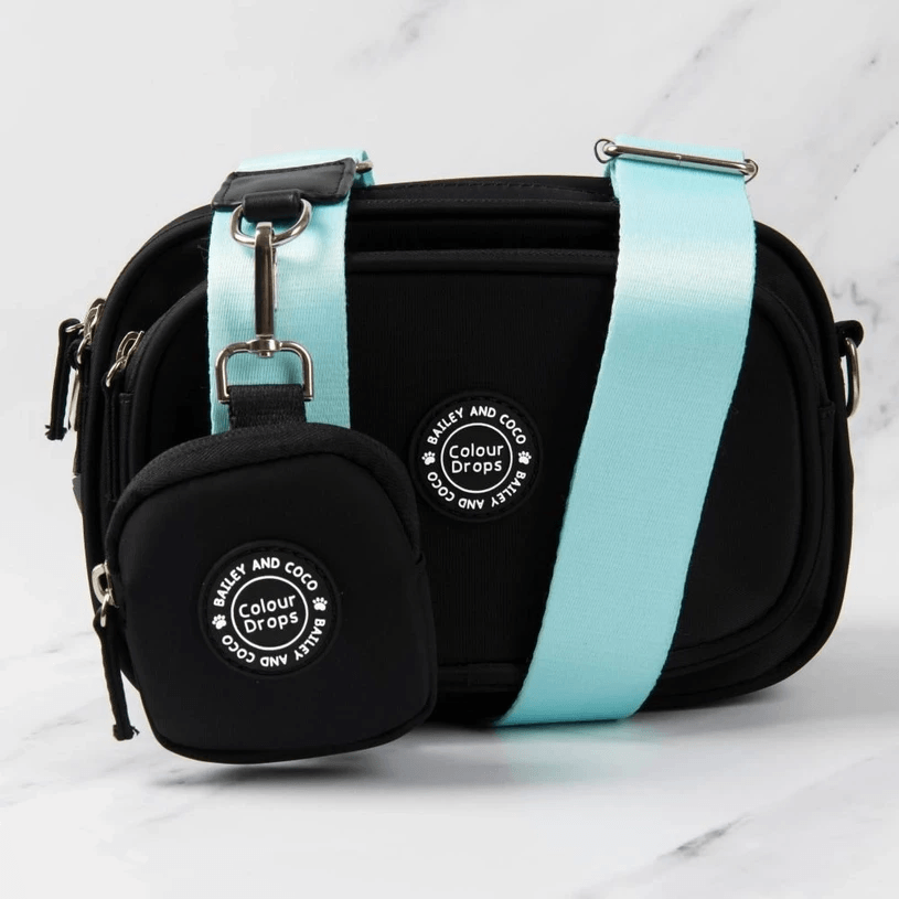 Bailey And Coco Dog Walking Bag With Treat Pouch Hands Free Portable Everyday Walking Organizer For Dogs by Bailey and Coco