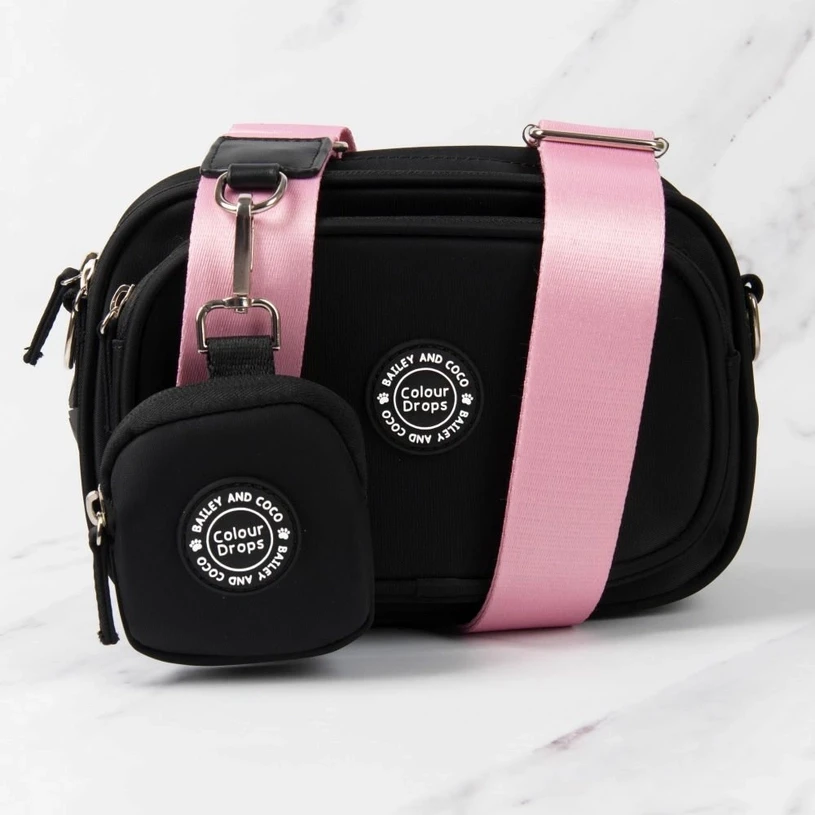 Bailey And Coco Dog Walking Bag With Treat Pouch Hands Free Portable Everyday Walking Organizer For Dogs by Bailey and Coco