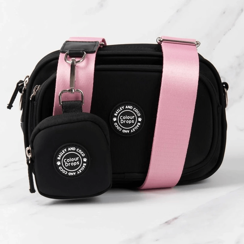 Bailey And Coco Dog Walking Bag With Treat Pouch Hands Free Portable Everyday Walking Organizer For Dogs by Bailey and Coco