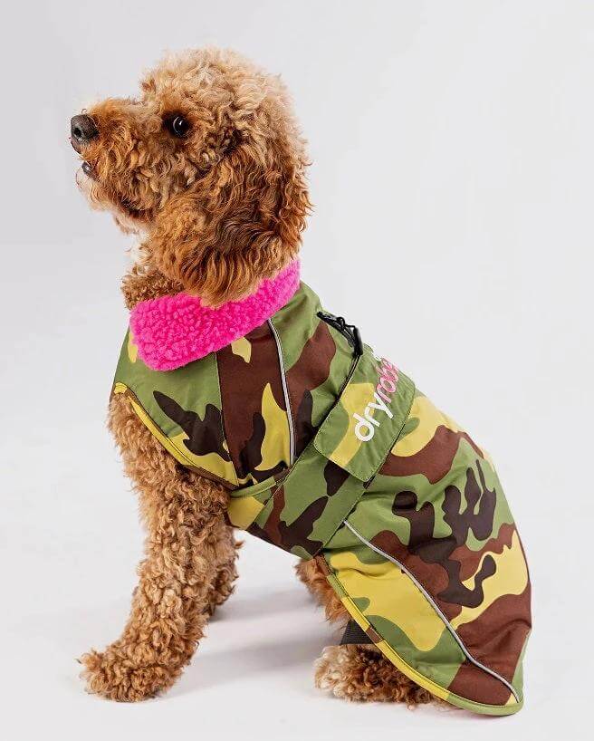 The Dryrobe Dog Jacket - waterproof and wind-resistant by Dryrobe