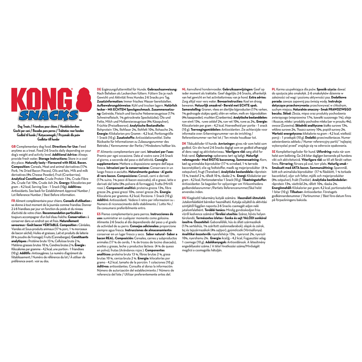 KONG Snacks Bacon & Cheese by KONG