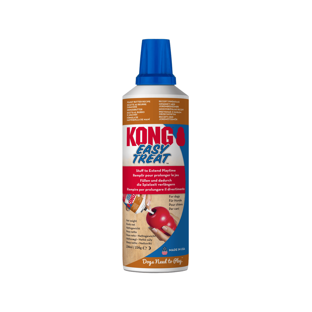 KONG Easy Treat Peanut Butter by KONG