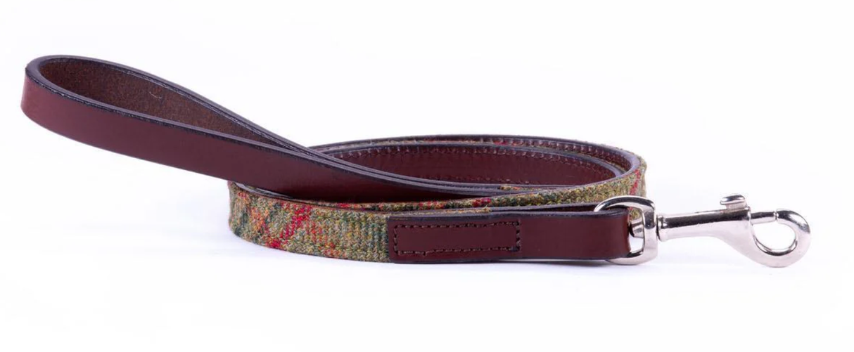 Dapper Dog Tweed Dog Lead by Leadingdog