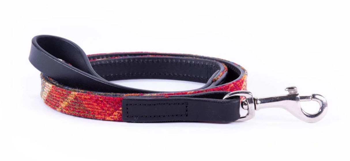 Dapper Dog Tweed Dog Lead by Leadingdog