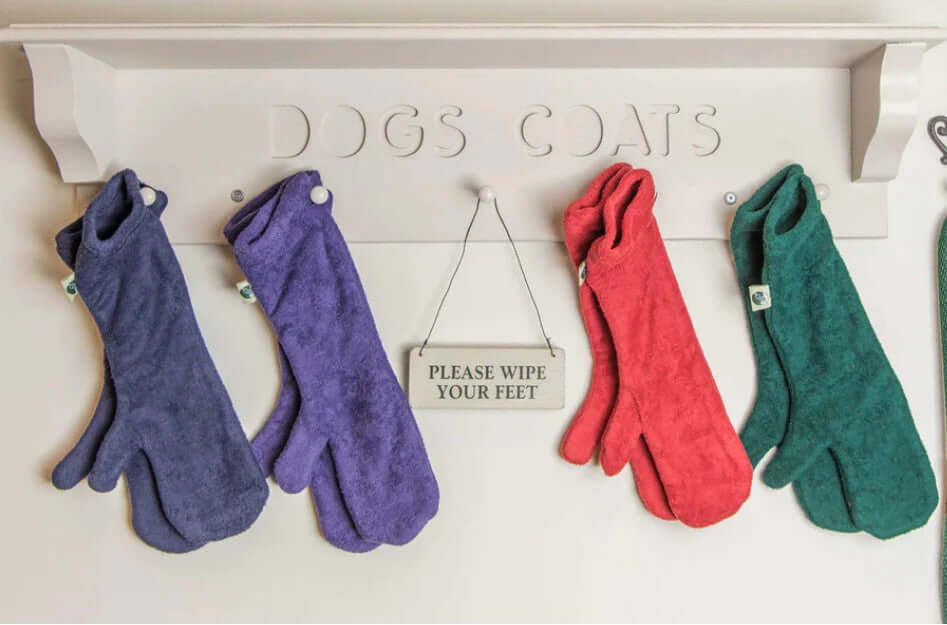 Ruff and Tumble Dog Drying Mitts by Ruff and Tumble