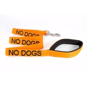 Dog Friendly Collars Colour Coded Dog Personality No Dog Lead with Neoprene Padded handle by Friendly Dog Company