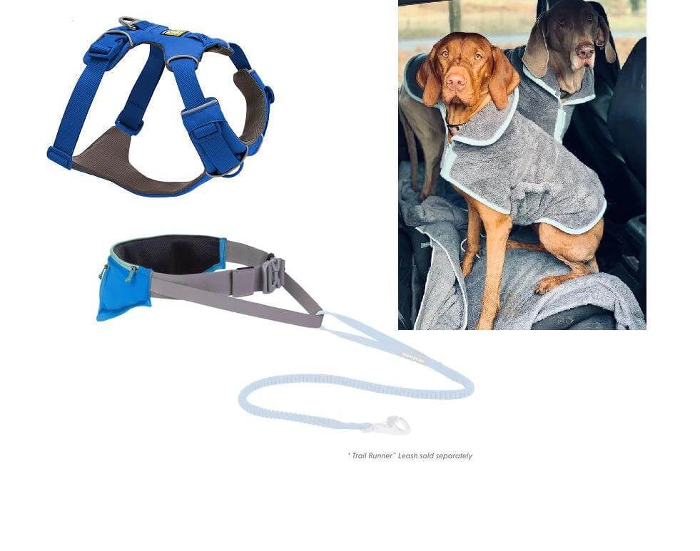 Buy and Save - Dog Running Set with drying jacket by Leadingdog