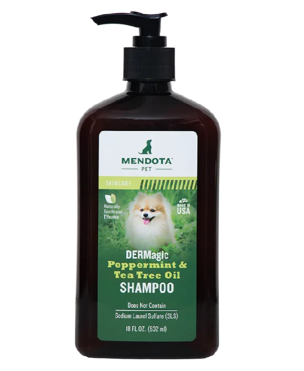Dermagic Peppermint & Tea Tree Oil Dog Shampoo by DERMagic