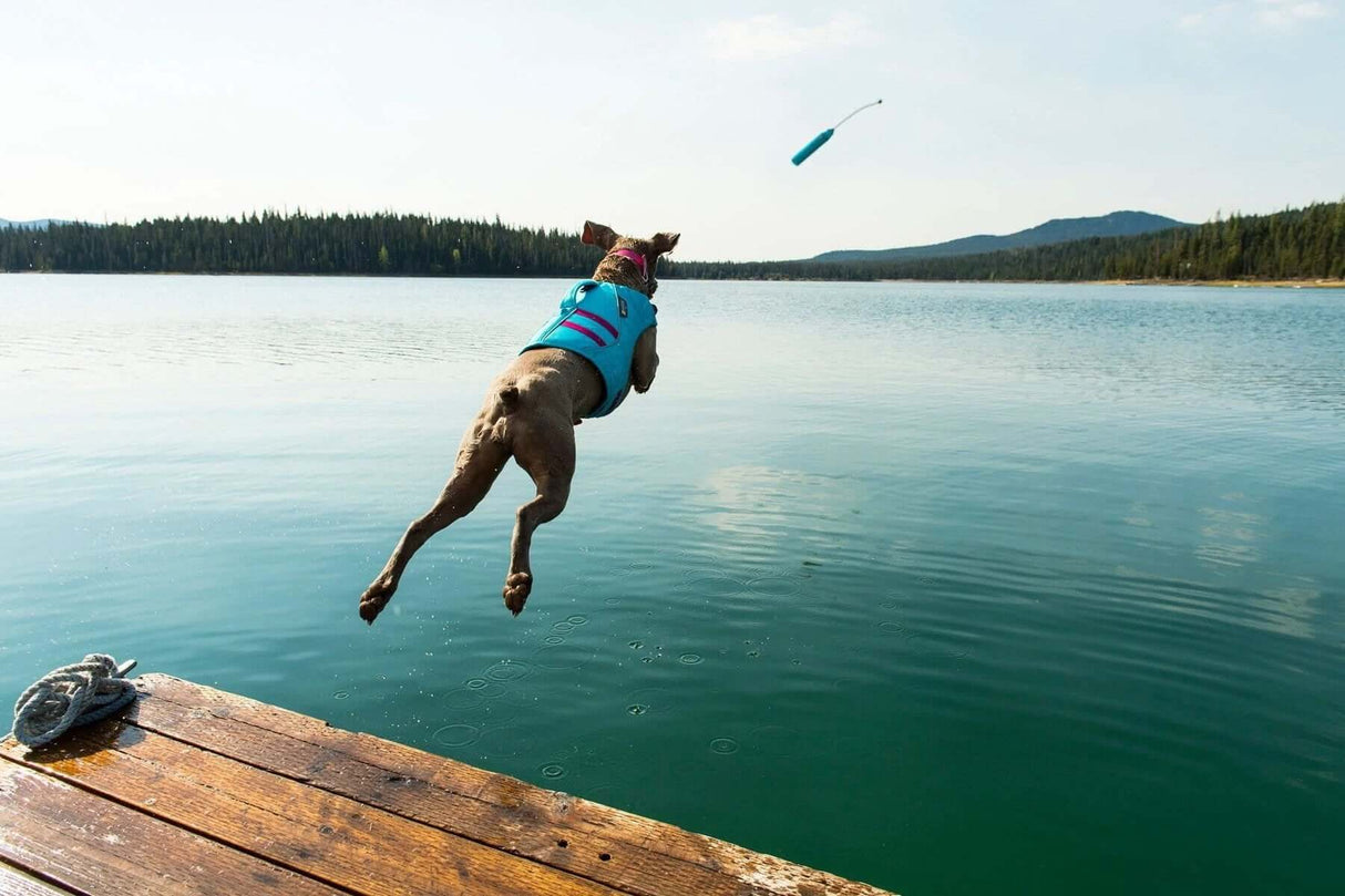 Ruffwear Lunker Interactive Floating Throw Toy by Ruffwear