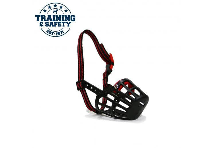Ancol Plastic Muzzle For Dogs Comfortable Design For Nervous Or Aggressive Dogs Prevents Licking And Eating On Walks by Ancol