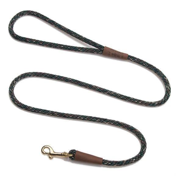 Mendota Rope Dog Clip Lead Half Inch Thick for Large Dogs Range of Colours by Mendota