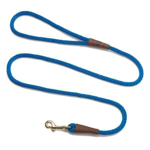 Mendota Rope Clip Lead for Small Dogs and Puppies Braided Lead in Various Colours by Mendota