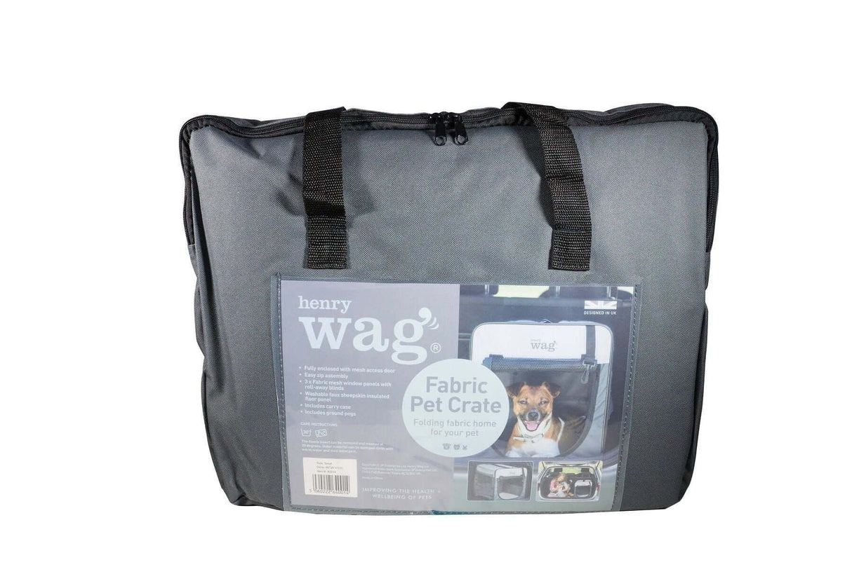 Henry Wag Folding Fabric Dog Travel Crate by Henry Wag