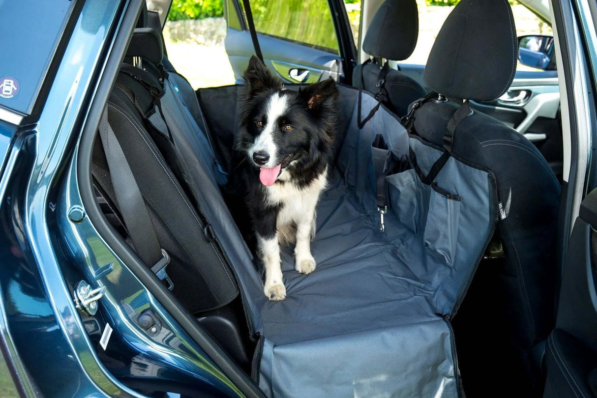 Henry Wag Car Bench Hammock Pet Seat Protector For Dogs Back Seat Cover To Prevent Mud And Hair While Traveling by Henry Wag