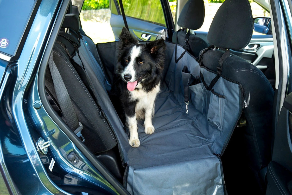 Henry Wag Car Bench Hammock Pet Seat Protector For Dogs Back Seat Cover To Prevent Mud And Hair While Traveling by Henry Wag