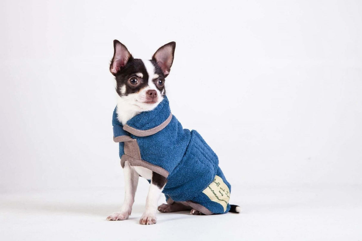 Ruff and Tumble Dog Drying Coat in a range of colours and size by Ruff and Tumble