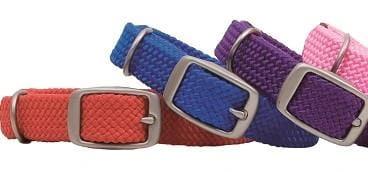 Mendota Double Braid Narrow Junior Dog Collar by Mendota