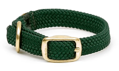 Mendota Double Braid Narrow Junior Dog Collar by Mendota