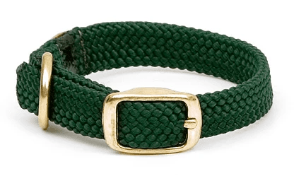 Mendota Double Braid Narrow Junior Dog Collar by Mendota