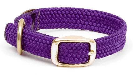 Mendota Double Braid Narrow Junior Dog Collar by Mendota