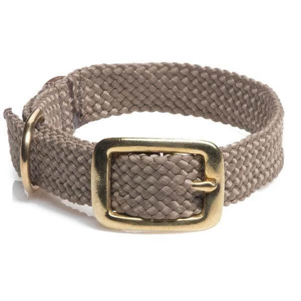 Mendota 1 inch Thick double Braid Dog Collar by Mendota