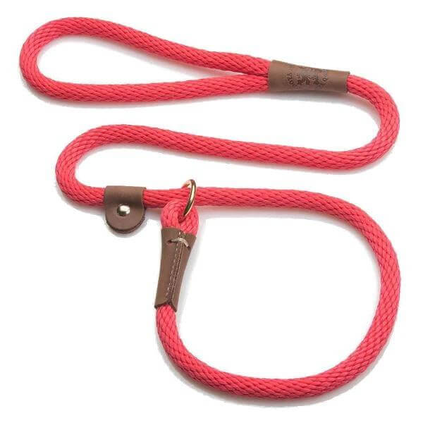 Mendota Rope Dog Slip Lead Half Inch Thick For Large Dogs In Assorted Colours Ideal For Training And Everyday Use by Mendota