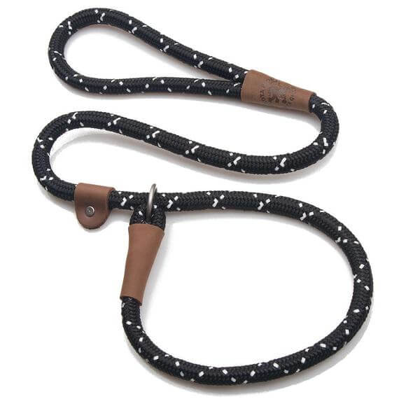 Mendota Rope Dog Slip Lead Half Inch Thick For Large Dogs In Assorted Colours Ideal For Training And Everyday Use by Mendota
