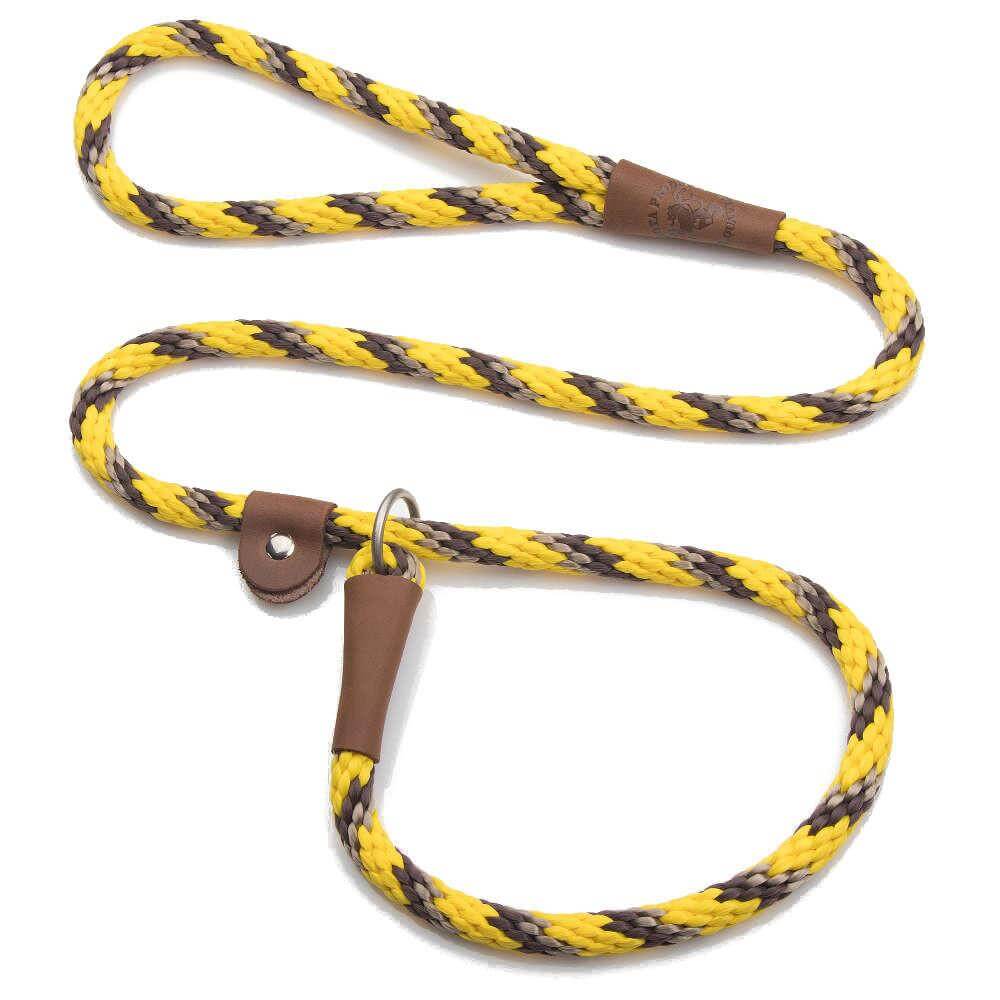 Mendota Rope Dog Slip Lead Half Inch Thick For Large Dogs In Assorted Colours Ideal For Training And Everyday Use by Mendota