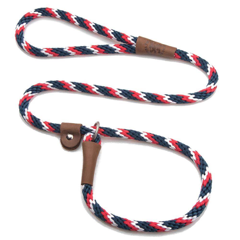 Mendota Rope Dog Slip Lead Half Inch Thick For Large Dogs In Assorted Colours Ideal For Training And Everyday Use by Mendota