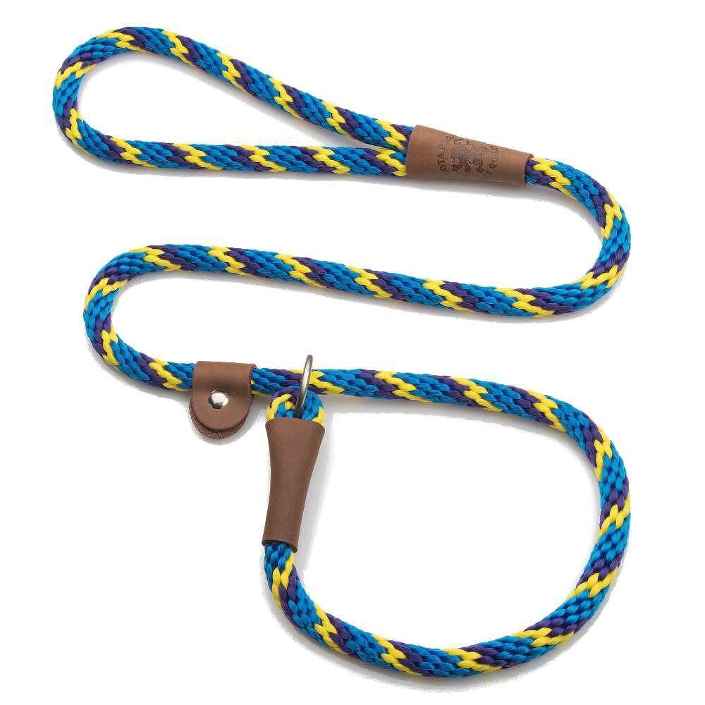 Mendota Rope Dog Slip Lead Half Inch Thick For Large Dogs In Assorted Colours Ideal For Training And Everyday Use by Mendota