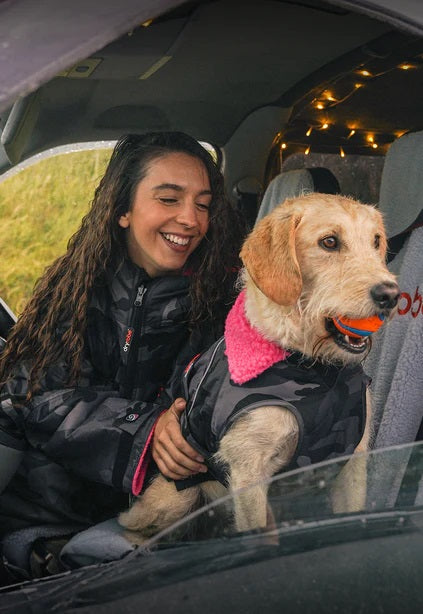 Dryrobe Jackets for Dogs and People Outdoors