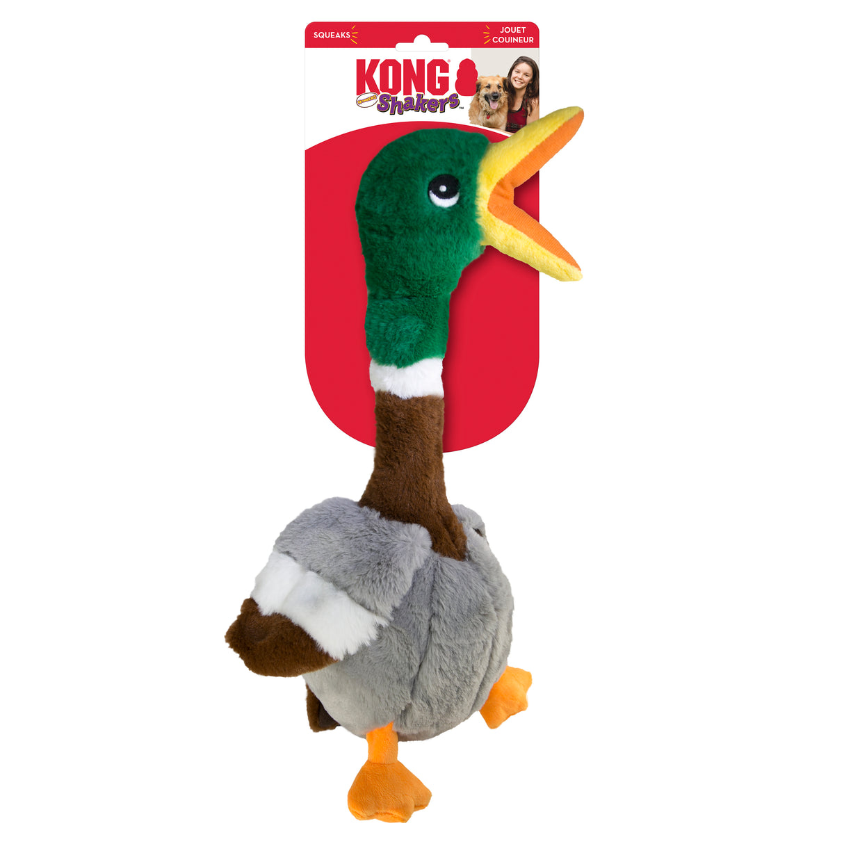 KONG Shakers Honkers Duck 