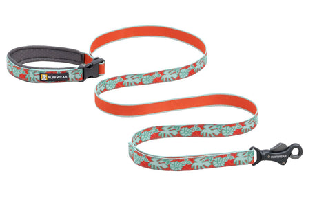 Ruffwear Crag everyday Dog Leash, a reflective dog leash for hands-free walking, designed for comfort and safety.