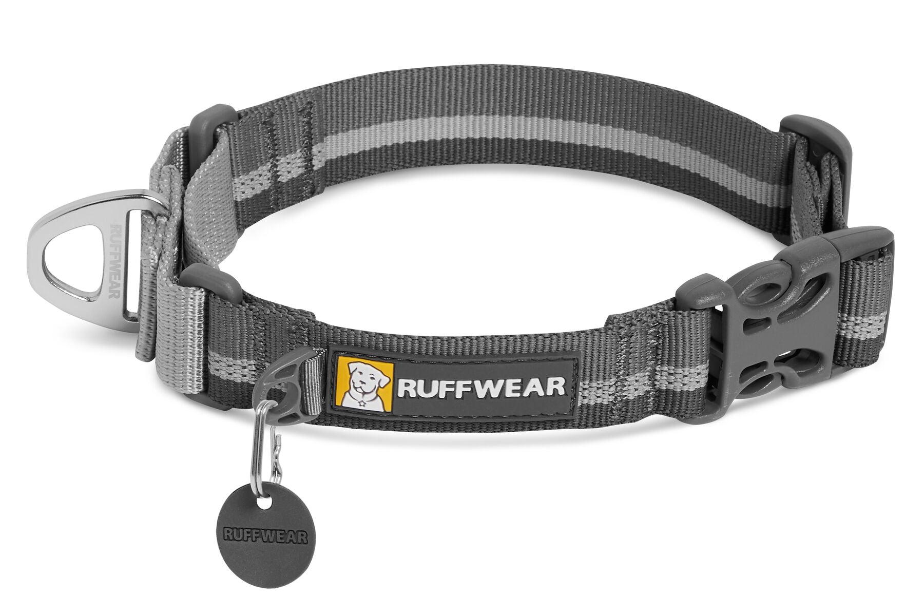 Buy granite-grey Ruffwear Web Reaction Martingale Dog Collar
