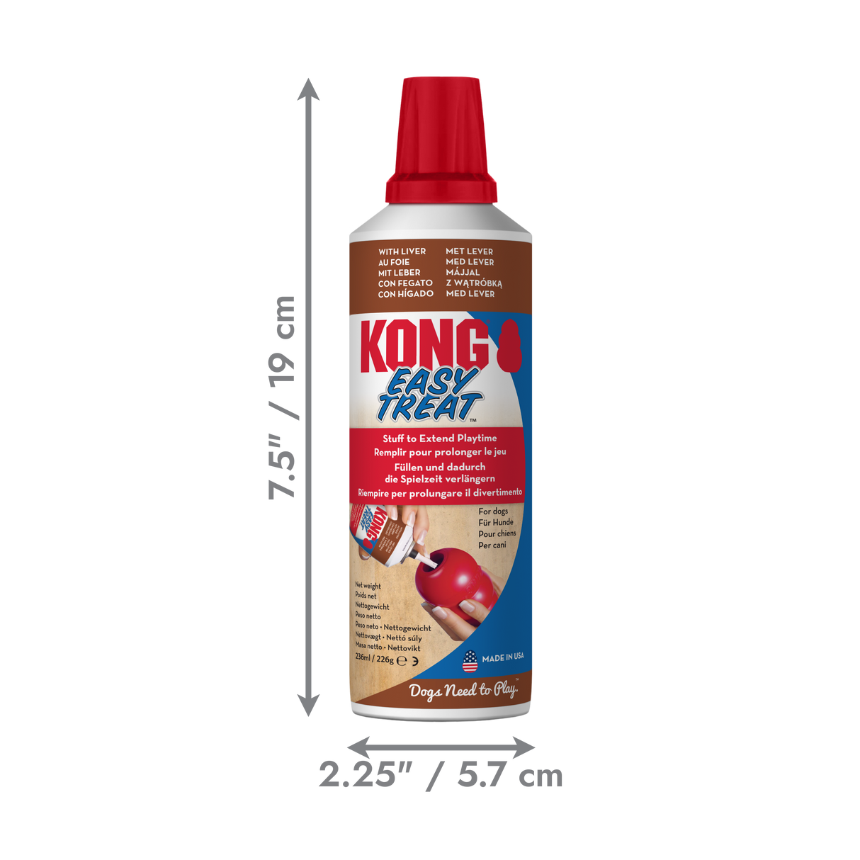 KONG Easy Treat Liver by KONG