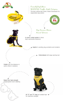 Caution Snap Collar by Dog Friendly Collars-2