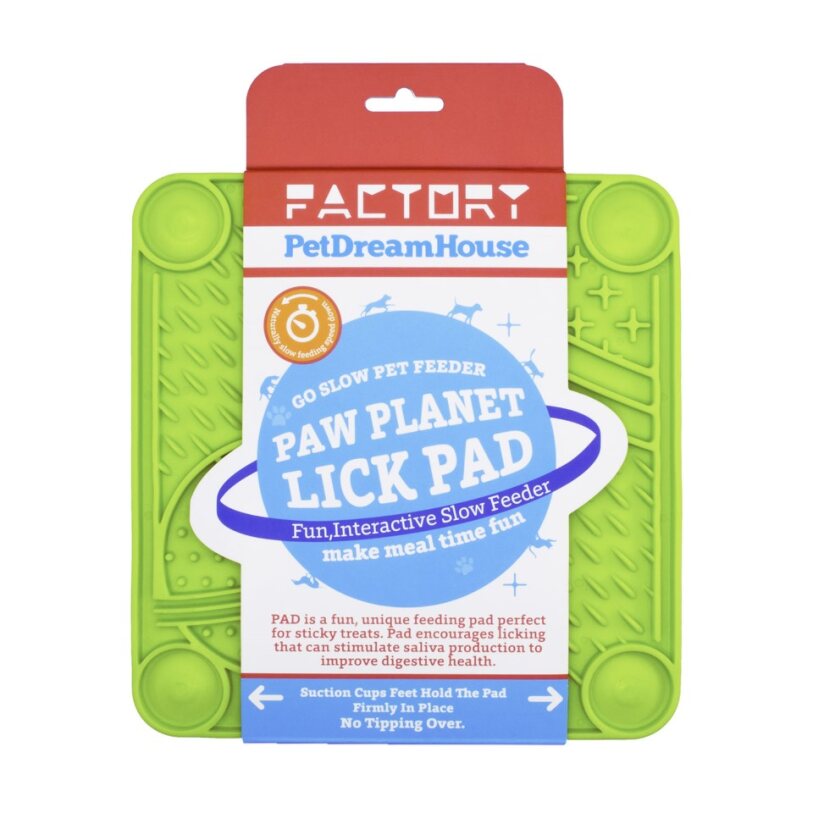 Dog Bowls - PAW Planet Lick Mat Green