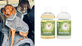 Buy and Save - Wash and Dry Dog Drying Jacket, Shampoo and Conditioner by Leadingdog
