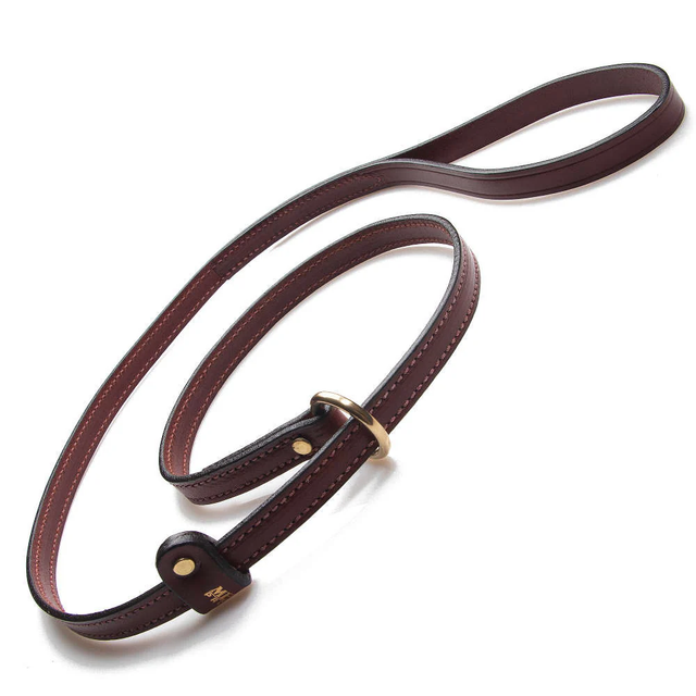 Mendota Leather Slip Lead by Mendota