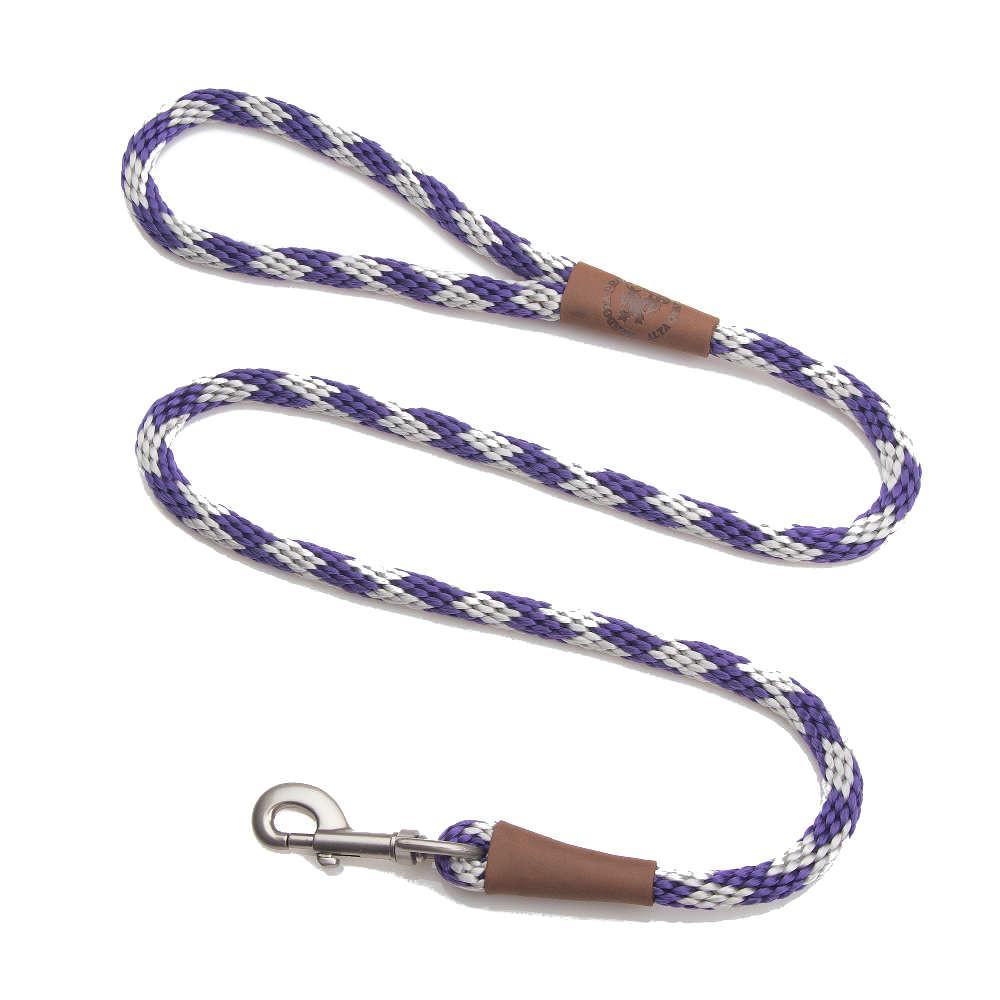 Mendota Rope Dog Clip Lead 1/2" thick for larger breed dogs - Range of colours-Leadingdog