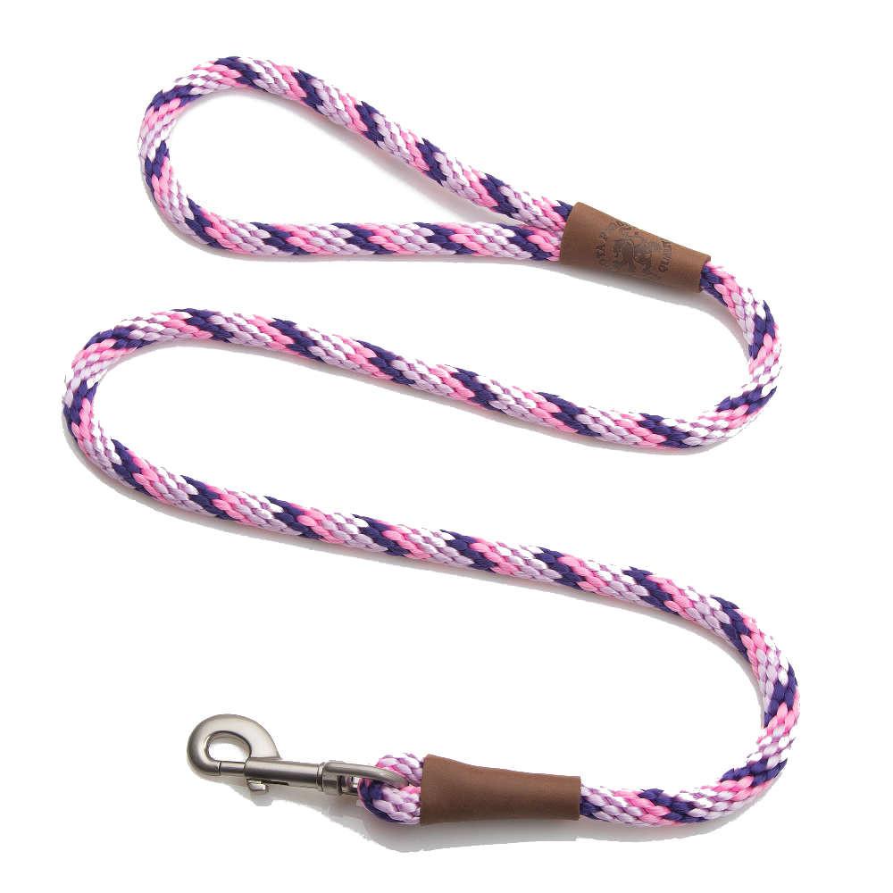 Mendota Rope Dog Clip Lead 1/2" thick for larger breed dogs - Range of colours-Leadingdog