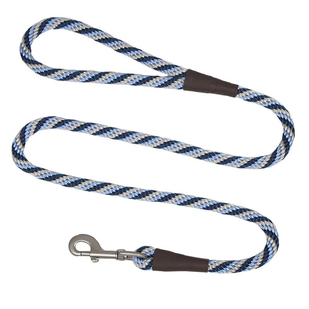 Mendota Rope Dog Clip Lead 1/2" thick for larger breed dogs - Range of colours-Leadingdog