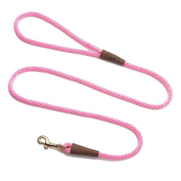 Mendota Rope Clip Lead for smaller breed dogs / puppies- Range of colours-Leadingdog