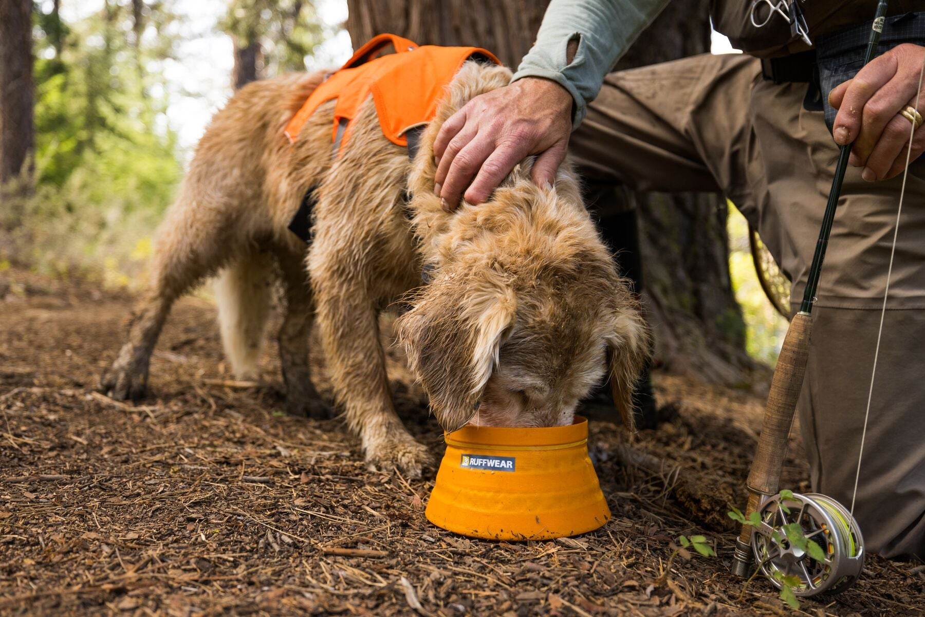 Ruffwear Bivy Bowl - Light, collapsible, waterproof Dog bowl