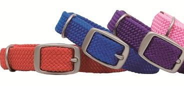 Mendota Double Braid Narrow Junior Dog Collar-Leadingdog