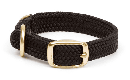 Mendota Double Braid Narrow Junior Dog Collar-Leadingdog