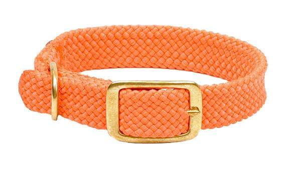 Mendota 1 inch Thick double Braid Dog Collar-Leadingdog